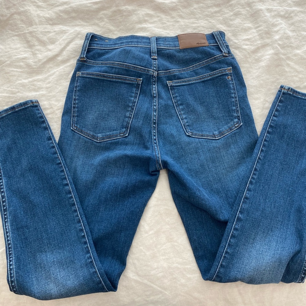 Madewell high rise skinny jeans